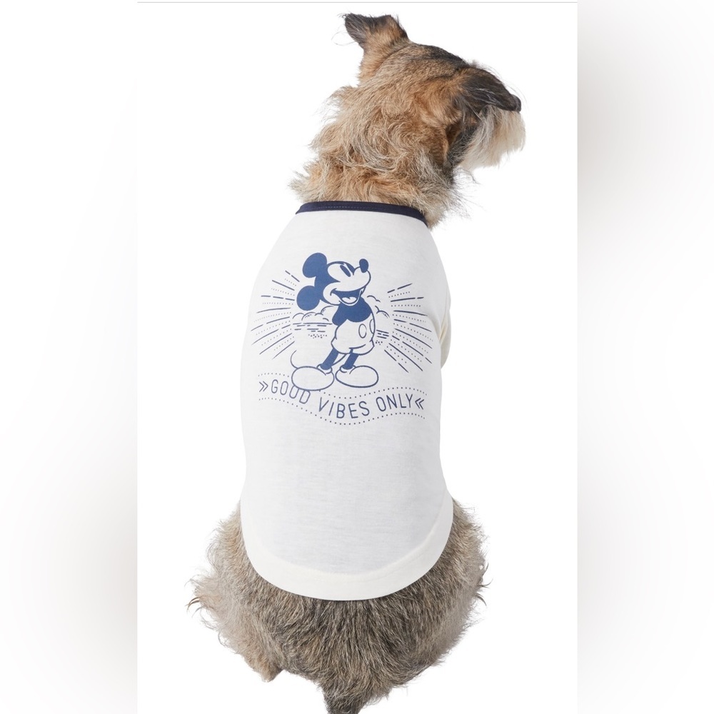 Disney Vintage Mickey Mouse Dog & Cat T-shirt By Disney-NWT
